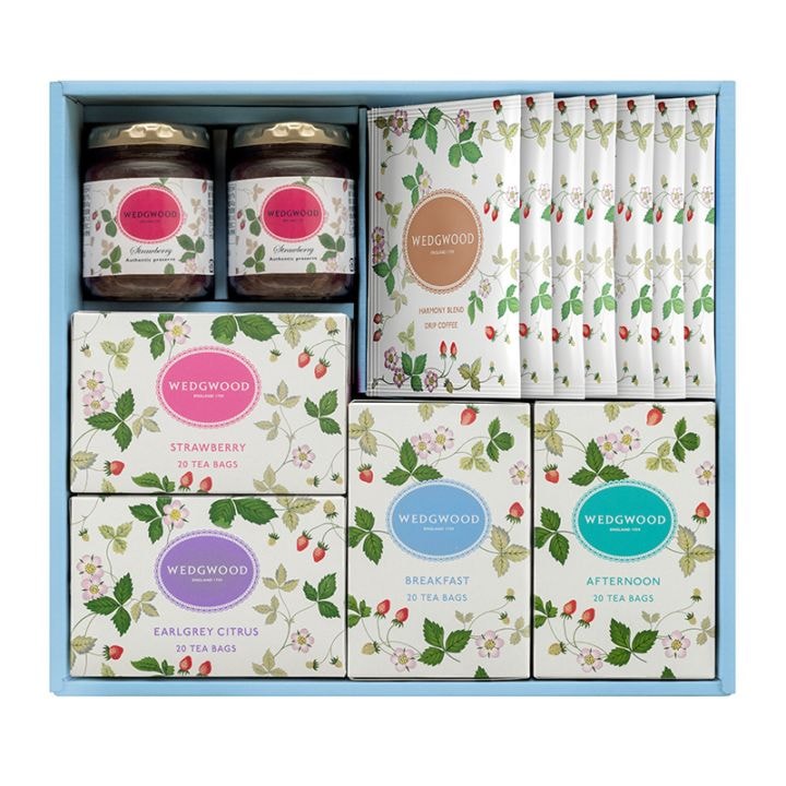 WEDGWOOD ウェッジウッド ワイルドストロベリー ワイルド ストロベリー アソートセット<BR>送料無料