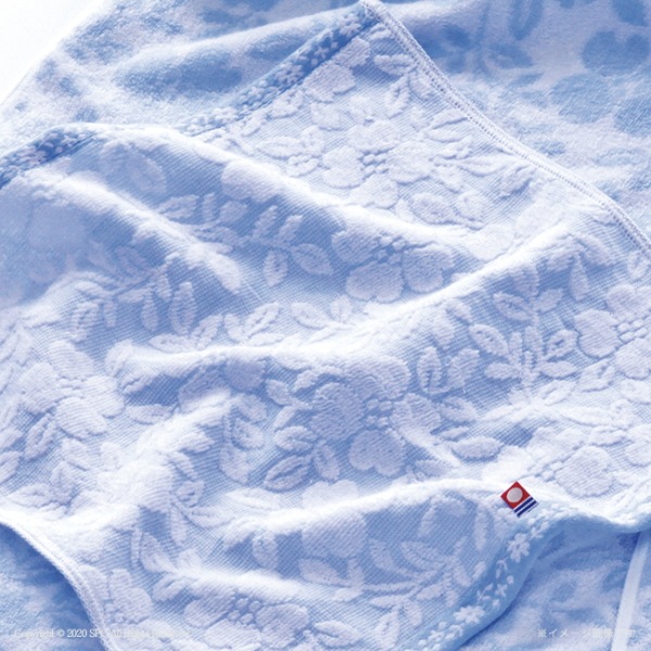 【今治産】＜触れる和　はなみずき＞<b>30%OFF　</b><br>ウォッシュタオル2枚