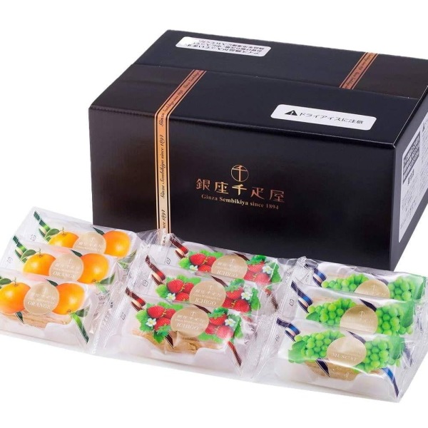 送料無料！銀座千疋屋<br>銀座ミルフィーユアイス9個※産地直送商品の為、発送までに７日～10日ほど頂きます。