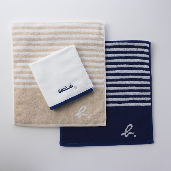 アニエスベー　<br>フェイス・ゲストタオルセット