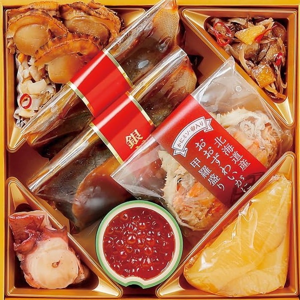 札幌市中央卸売市場発　北都膳　三段重