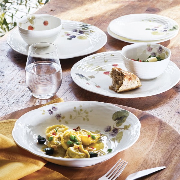 ナルミ・ルーシーガーデン オーバルプレートセット　アソート　23cm