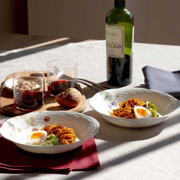 ナルミ・ルーシーガーデン オーバルプレートセット　アソート　23cm