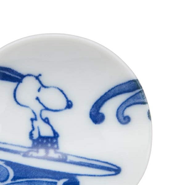 ピーナッツ　snoopy<b>【送料無料】</b><br>スヌーピー・染付　木箱入箸置揃