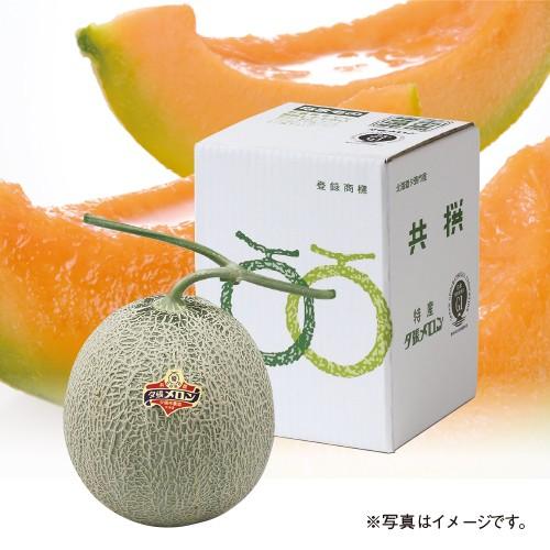 夕張メロン　優品（約1.3kg）×1玉<br>送料無料<br>2026年7月上旬頃順次発送予定<br>メロン　フルーツ　北海道　夕張
