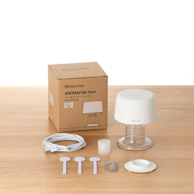 リズム　rhythm<BR>AROMAFUN hour ( アロマファンアワー )<BR>アロマディフューザー 　送料無料！　※当日発送商品です