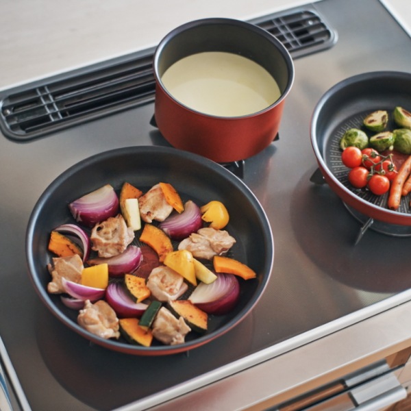 送料無料！ティファール<br>インジニオ・ネオ　ＩＨルージュ・アンリミテッド６点セット