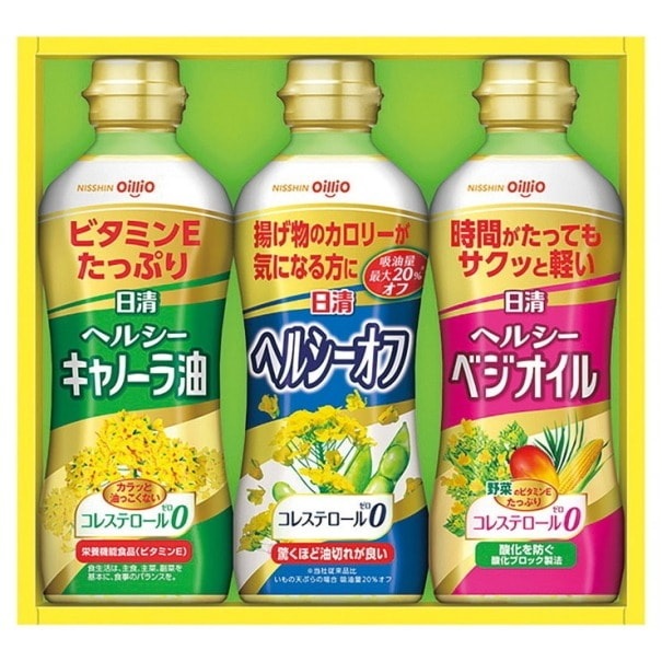 日清オイリオ　ヘルシーオイルセット