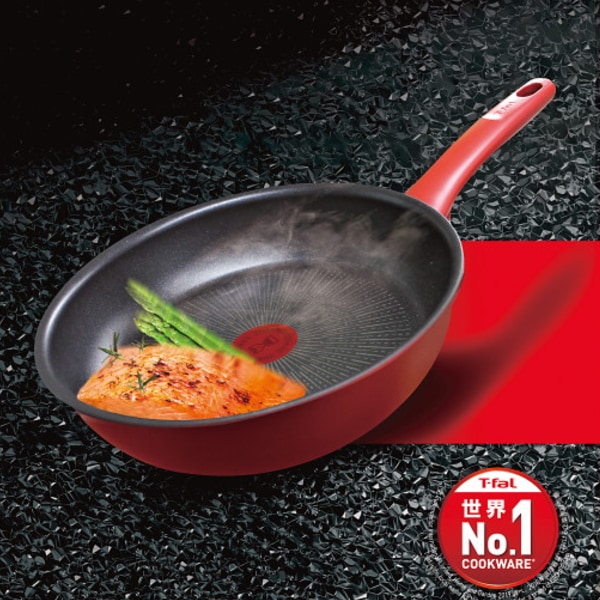 送料無料！ティファール<br>ＩＨルージュ・アンリミテッド　フライパン（２０ｃｍ）