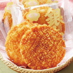 銀座花のれん 銀座餅「醤油味」8枚入 <br><br>当日発送可能商品です