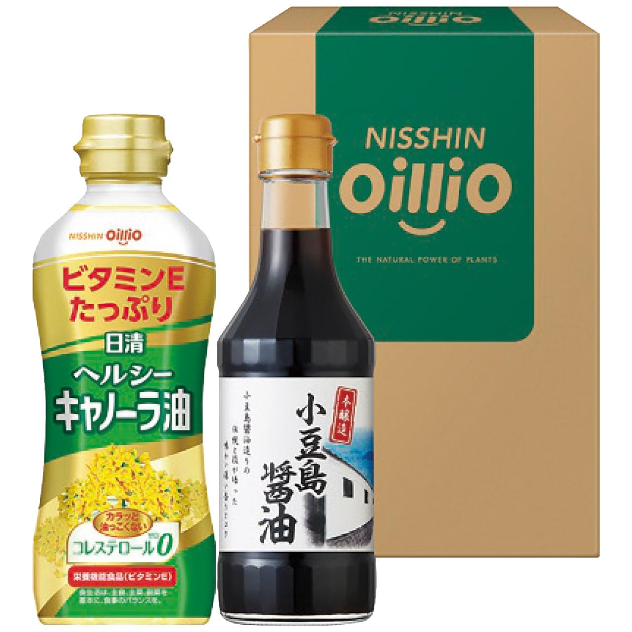 日清ヘルシーオイル＆国産丸大豆しょうゆギフト