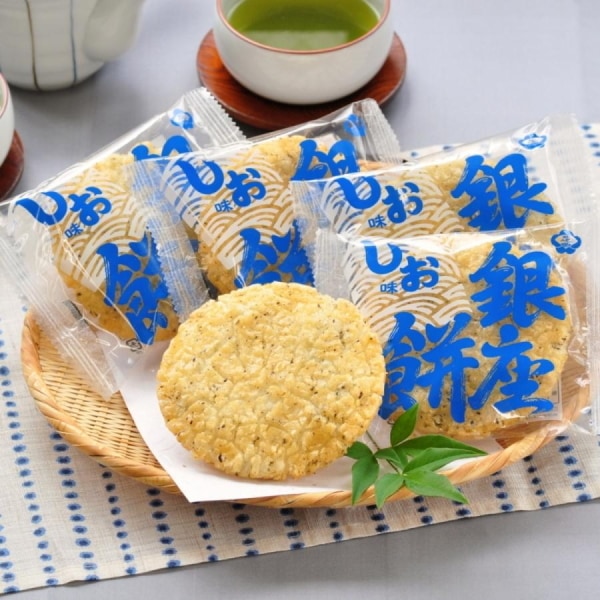 【未開封】8枚入 銀座花のれん 銀座餅 しお 銀座花のれん 銀座餅 「しお味」8枚入 | 銀座餅 | 結婚・出産の内祝い