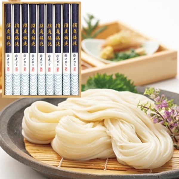 秋田・無限堂【稲庭うどん】詰合せ 9束