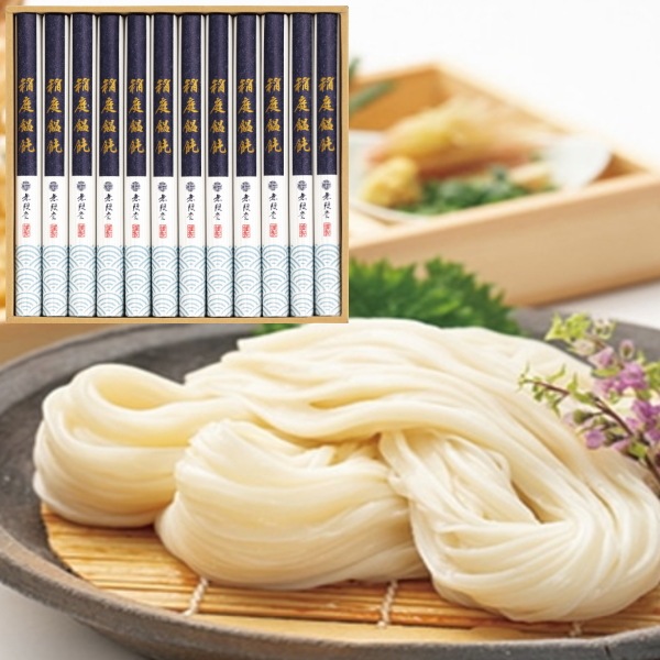 秋田・無限堂【稲庭うどん】詰合せ　12束