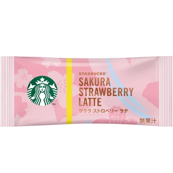 サクラストロベリーラテ 20箱セット ◇スターバックス<br>プレミアムミックス サクラストロベリー