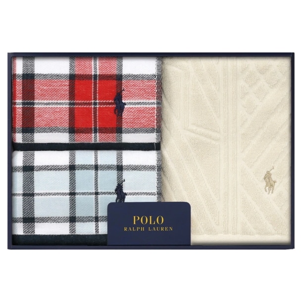 POLO RALPH LAUREN HOME（ポロ ラルフ ローレン ホーム） IVY BGFT タオルセット<BR>送料無料