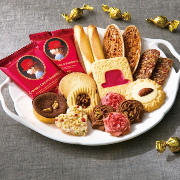 赤い帽子エレガント 4種12個入（紙箱） | 赤い帽子 クッキー | 結婚