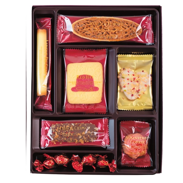 赤い帽子 パープル 7種17個入(紙箱)