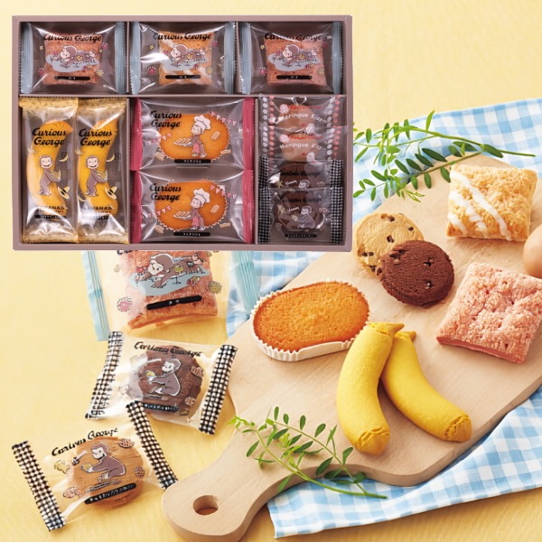 おさるのジョージ<br>スイーツセットM