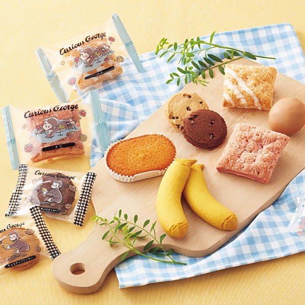 おさるのジョージ<br>スイーツセットM