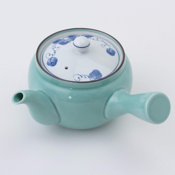 波佐見焼　掛分ぶどう M急須茶器揃 5客、送料無料