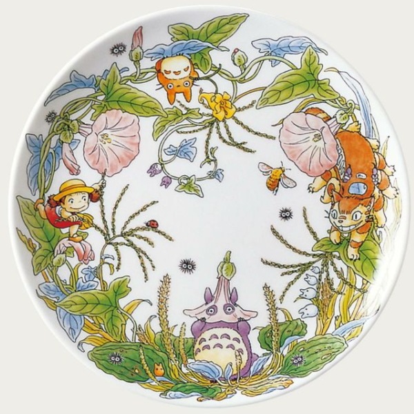 送料無料！ノリタケ・となりのトトロ スペシャルコレクション 23cmプレート(たんぽぽ編)