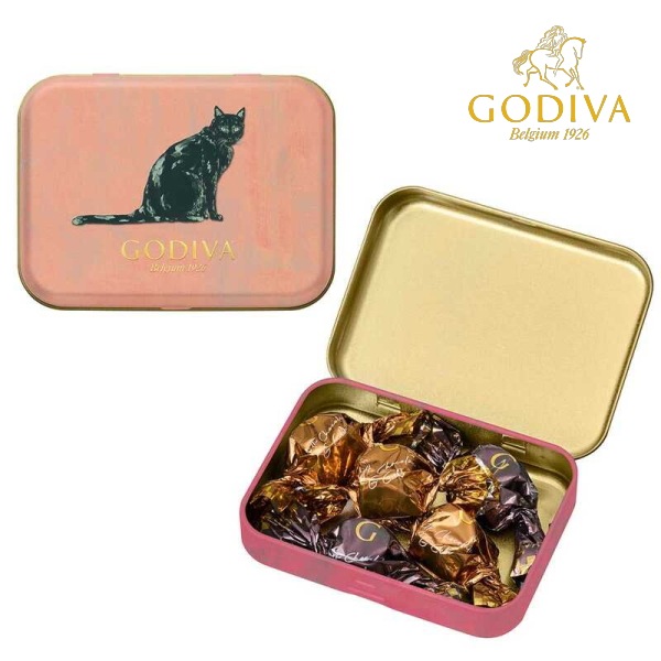 ゴディバ　ブラックキャットコレクション　Ｇキューブアソートメント（５粒）