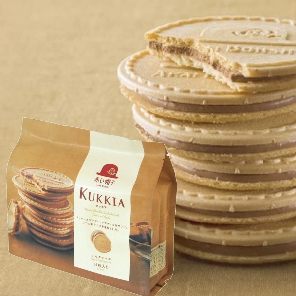 赤い帽子 クッキア ミルクチョコ 1種10枚入