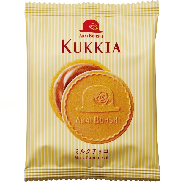 赤い帽子 クッキア ミルクチョコ 1種10枚入