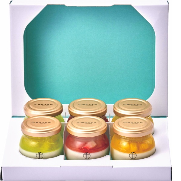 送料無料！銀座千疋屋<br>銀座フルーツ杏仁詰合せ6個※産地直送商品の為、発送までに７日～10日ほど頂きます。