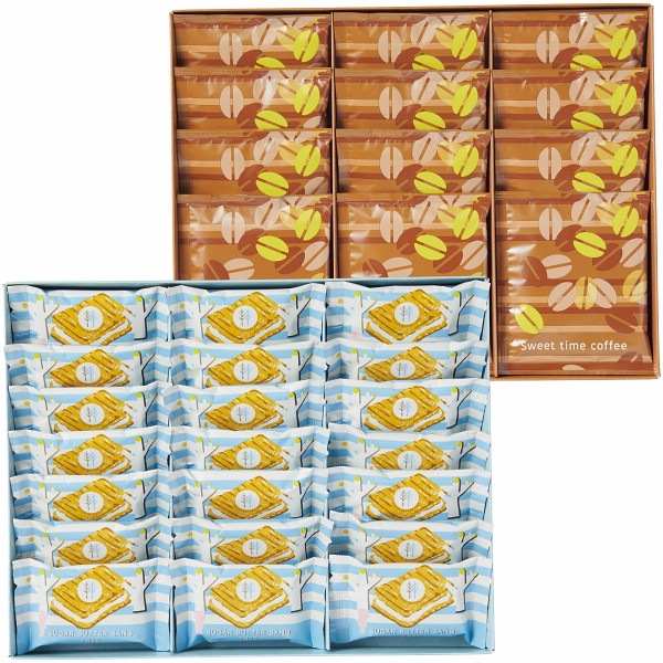 シュガーバターサンドの木＆コーヒーセット<br>