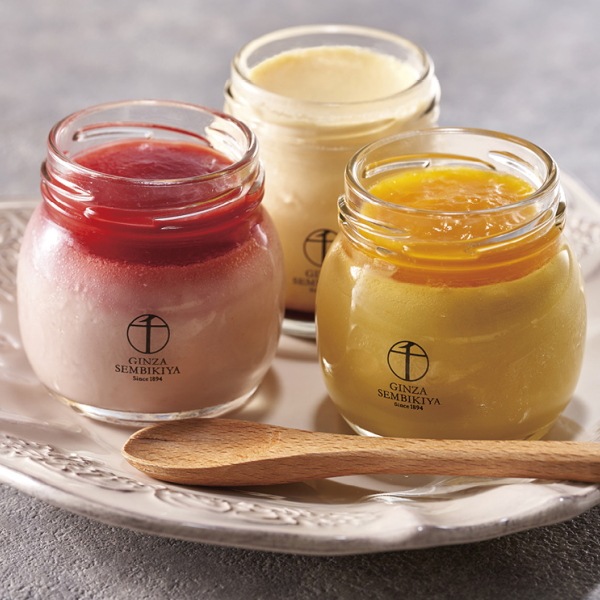 送料無料！銀座千疋屋<br>銀座プリン詰合せ6個※産地直送商品の為、発送までに７日～10日ほど頂きます。