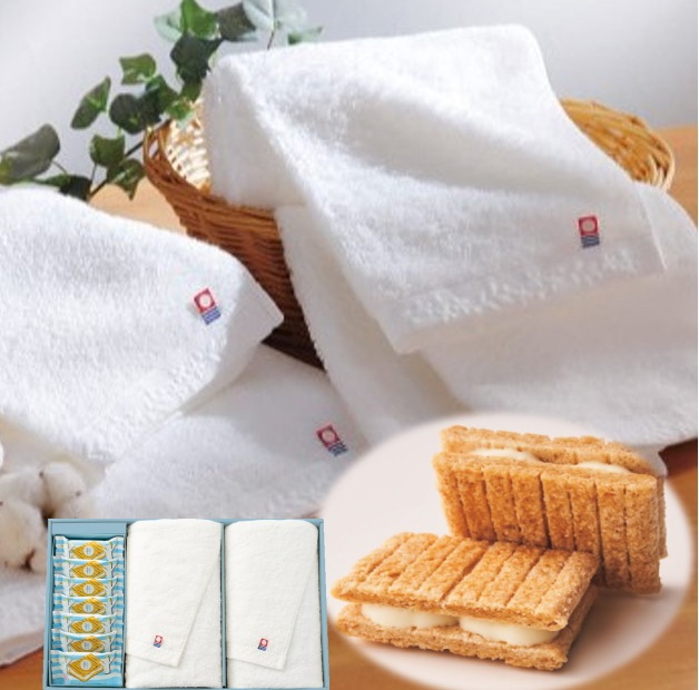 シュガーバターサンドの木＆今治タオルセット<br>