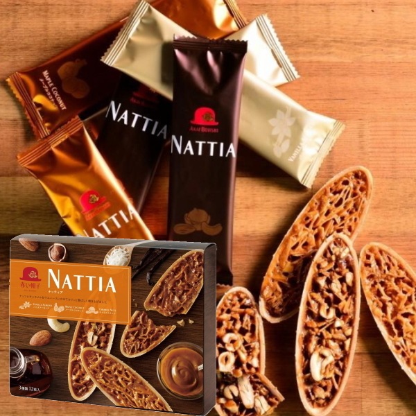 赤い帽子 ナッティア 3種12枚入