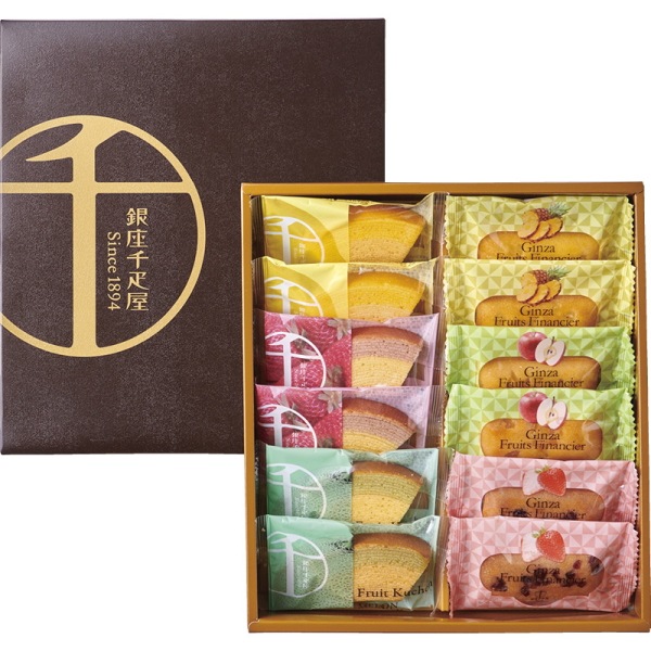 送料無料！銀座千疋屋<br>銀座フルーツガトー12個※産地直送商品の為、発送までに７日～10日ほど頂きます。