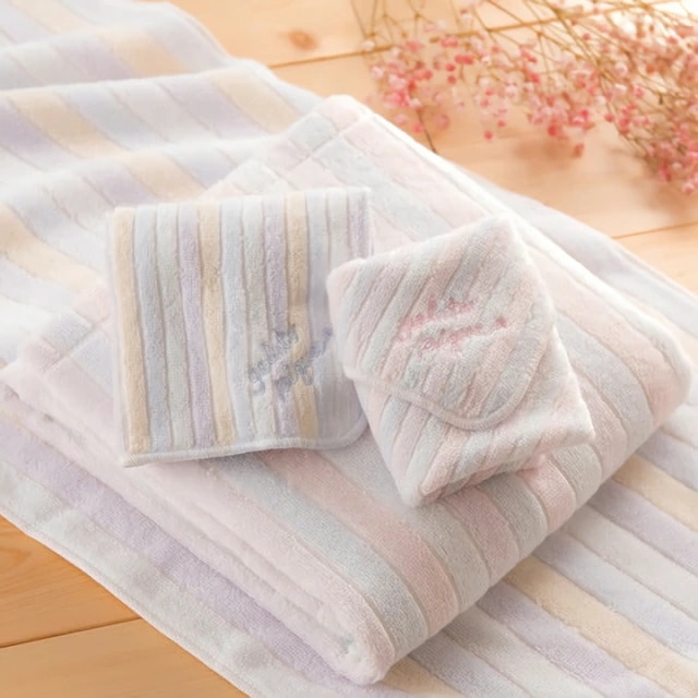 ジェラピケ キノピオ♡グレー 半袖上下セット Fサイズ 新品未開封♡ BABY】ハンドタオル3枚セット(その他)｜ルームウェア・パジャマ通販の