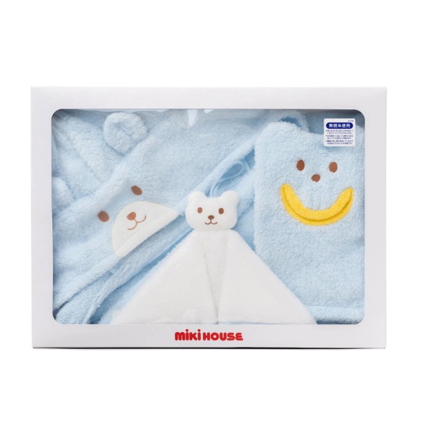 送料無料！MIKIHOUSE-ミキハウス-<Br>ベビーバスポンチョ