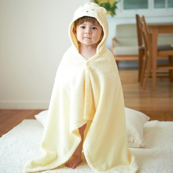 送料無料！MIKIHOUSE-ミキハウス-<Br>ベビーバスポンチョ