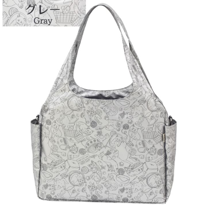 和みねこ ネオクリ手トートМ｜ヤマト屋 公式通販サイト｜ねこ柄の軽い