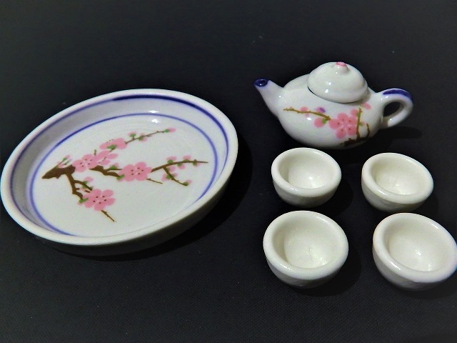 ミニチュア茶器 少林寺／茶器／土産／仏教／禅／中国茶