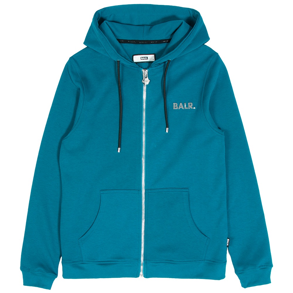Balr パーカー Q Series Straight Zip Through Hoodie B1266 1001 Blue Ink Brand B Balr ボーラー Transit トランジット
