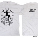 CIV - シブ - Globe Tシャツ(ホワイト)