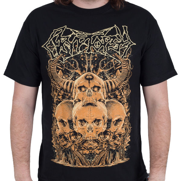 Cryptopsy/クリプトプシー - Four Skulls Tシャツ | Tシャツ | バンド