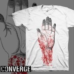 Converge / コンヴァージ - HAND Tシャツ(ホワイト)復活