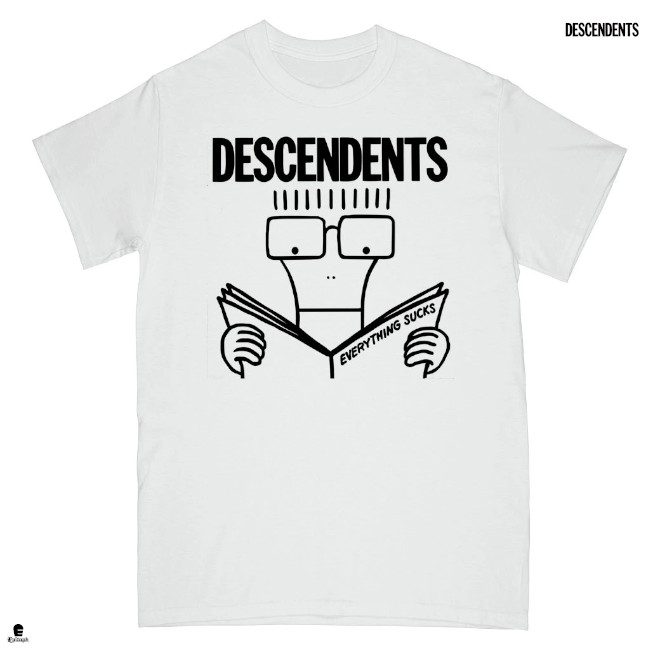 Descendents /ディセンデンツ - Everything Sucks Tシャツ(ホワイト