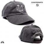 Counterparts /カウンターパーツ - Flowers ダッドハット・キャップ(グレー)