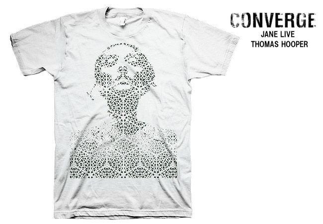 Converge / コンヴァージ - JANE LIVE THOMAS HOOPER コラボ Tシャツ