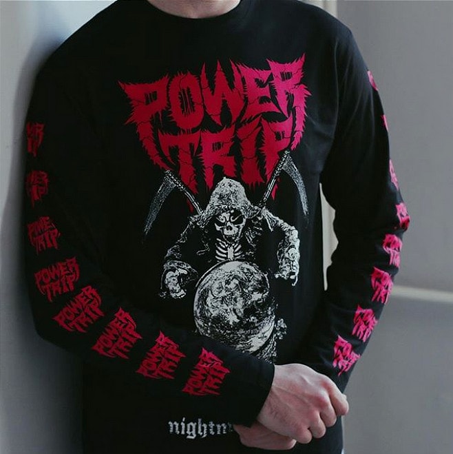 Power Trip /パワートリップ - Nightmare Logic ロングスリーブシャツ