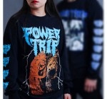 Power Trip /パワートリップ - MANIFEST DECIMATION Blue Logo ロングスリーブシャツ(ブラック)復活