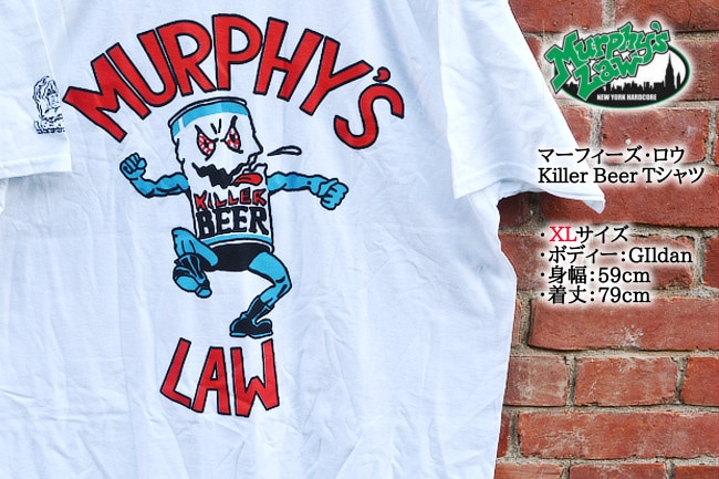 即納XL】Murphys Law / マーフィーズ・ロウ - Killer Beer Tシャツ